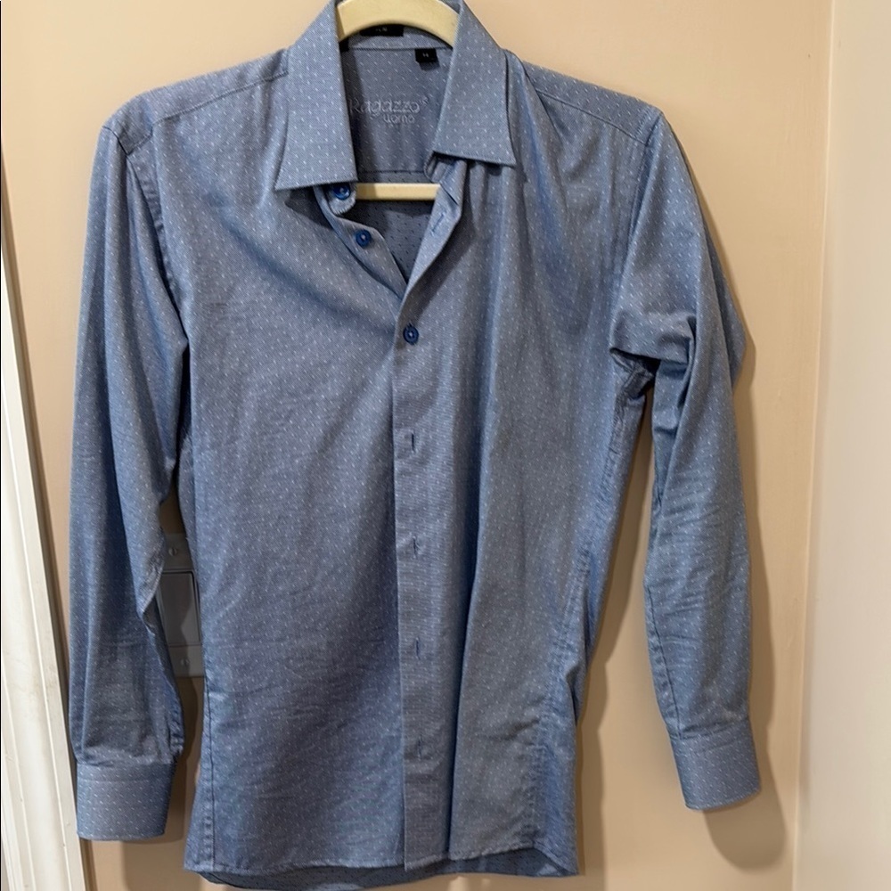 Ragazzo Kid’s Blue Dress Shirt